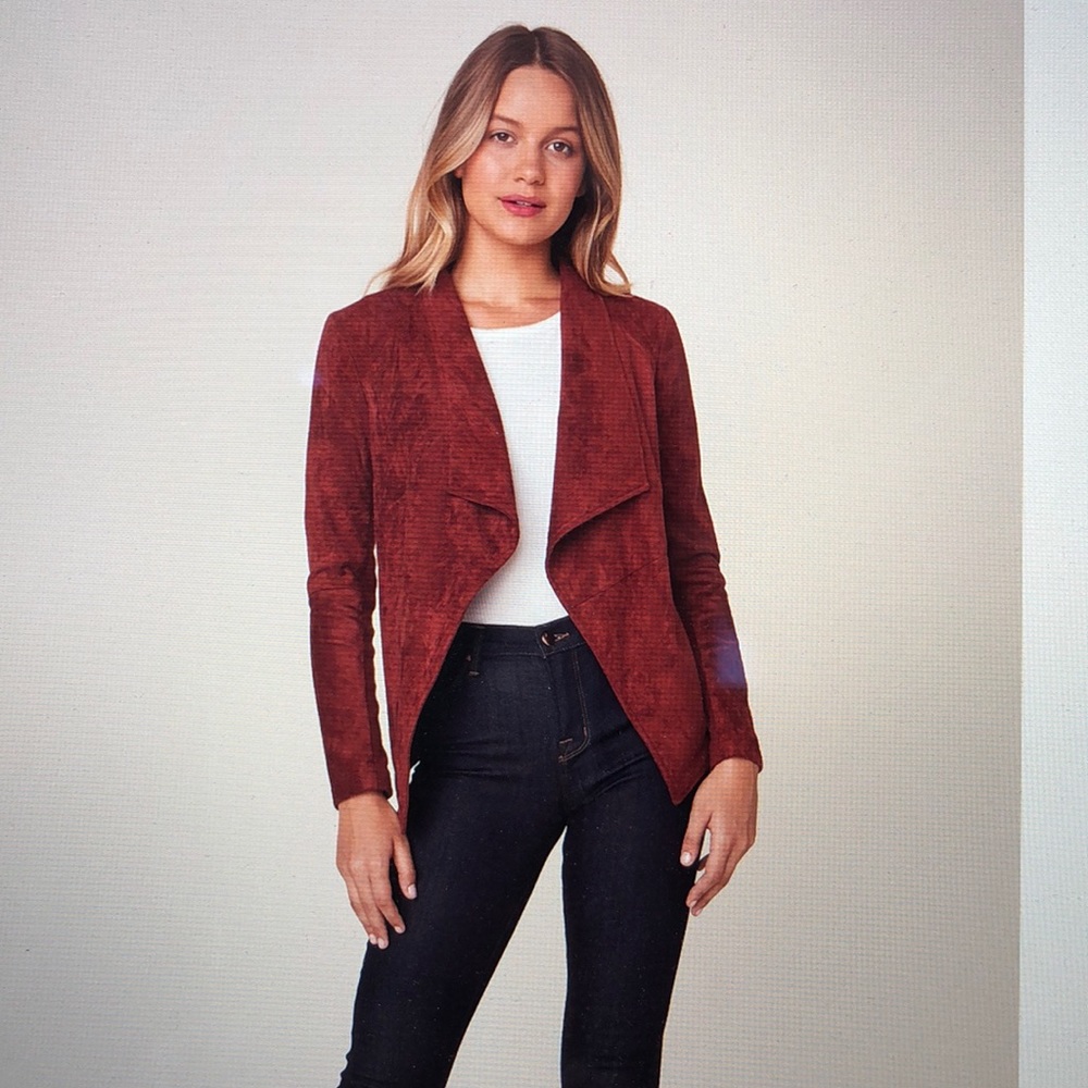 Wade faux suede jacket